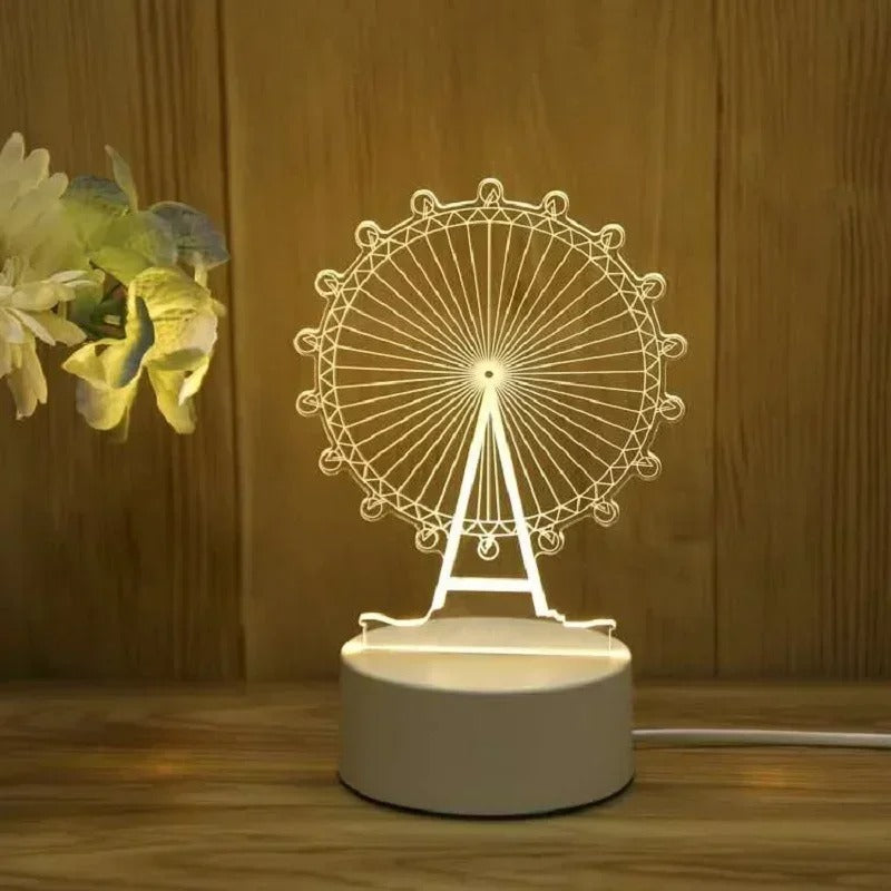 Romantic Love 3D Led Lamp