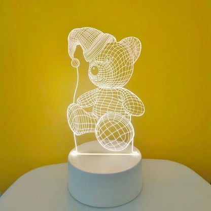 Romantic Love 3D Led Lamp